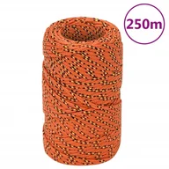 Żeglarstwo - Linka żeglarska, pomarańczowa, 2 mm, 250 m, polipropylen - miniaturka - grafika 1