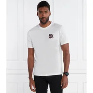 Koszulki męskie - HUGO T-shirt | Regular Fit - miniaturka - grafika 1