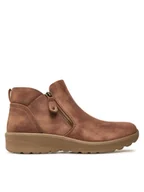 Botki damskie - Skechers Botki Lovely Vibe 158952/MUSH Szary - miniaturka - grafika 1