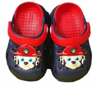 Buty dla dziewczynek - KLAPKI KAPCIE DZIECIĘCE BUTY SANDAŁKI PSI PATROL MARSHALL 28-30 - miniaturka - grafika 1