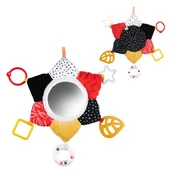 Zabawki sensoryczne - Canpol Babies Lusterko Sensoryczne Kontrastowe 0+ - miniaturka - grafika 1