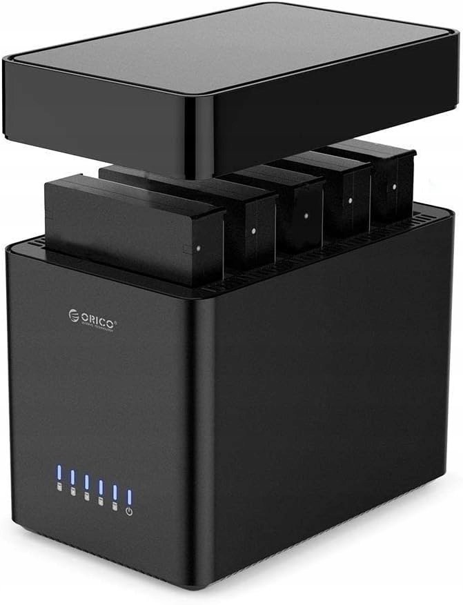 Stacja dokująca Orico ORICO Stacja Dokująca 5 Zatoka USB 3.0 SATA 5x18TB Magnetyczna HDD