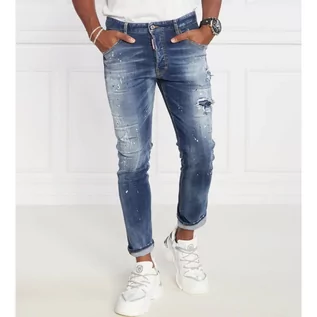 Spodnie męskie - Dsquared2 Jeansy Skater Jean | Slim Fit - grafika 1