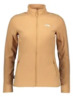 Kurtki damskie - The North Face Kurtka polarowa w kolorze żółtym - miniaturka - grafika 1