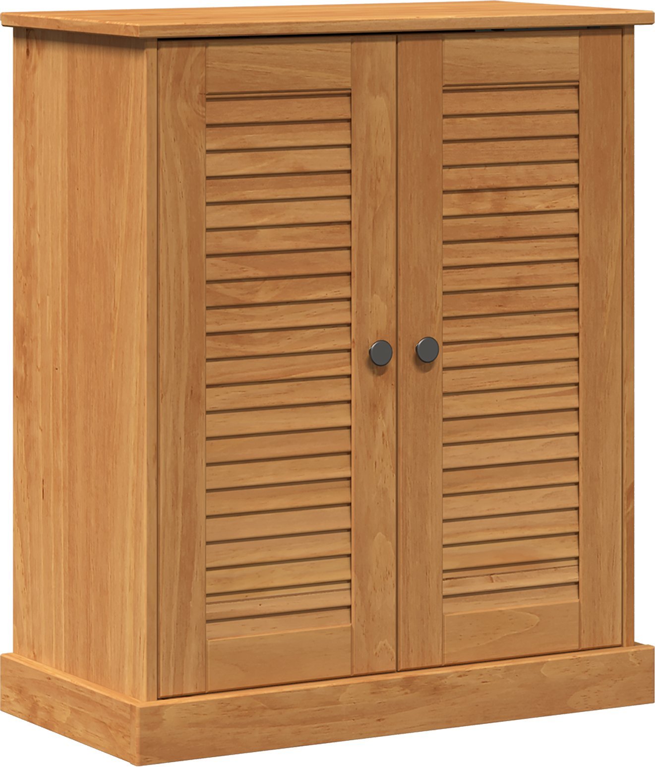 vidaXL Szafka Łazienkowa miodowy brąz 68 x 34 x 80 cm