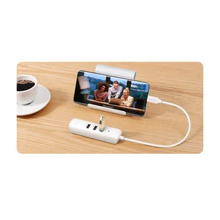 Ugreen HUB 4w1 USB Typ C - 3x USB Typ A 3.1 Gen 1 + RJ45 biały (CM416 50620) - Huby USB - miniaturka - grafika 6