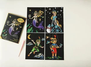 Twoje-Hobby, magiczna zdrapka dla dzieci Fairy Tales - Kolorowanki, wyklejanki - miniaturka - grafika 1