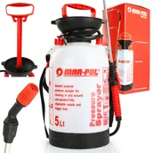 Opryskiwacze - Opryskiwacz ręczny 5L z kołnierzem MAR-POL - miniaturka - grafika 1