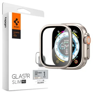 SZKŁO HARTOWANE SPIGEN GLAS.TR SLIM PRO APPLE WATCH ULTRA (49 MM) TITANIUM - Monitory aktywności - miniaturka - grafika 1