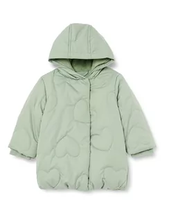 Kurtki i płaszcze dla dziewczynek - s.Oliver Dziewczęca kurtka outdoorowa, zielony, 80 cm - grafika 1
