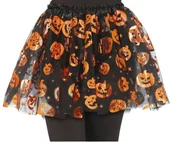 Stroje karnawałowe - Strój Spódniczka TuTu Dynie 19091BZ 2-4 lata 30cm halloween - miniaturka - grafika 1