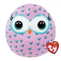 Ty Squish-a-Boos Winks sowa 22 cm - - Maskotki i pluszaki - miniaturka - grafika 1