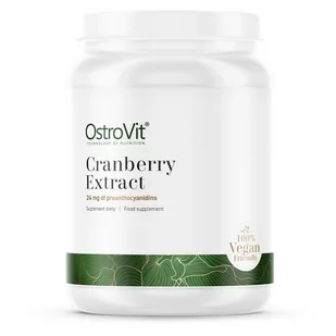 OstroVit Ekstrakt z Żurawiny 100g naturalny - Aminokwasy - miniaturka - grafika 1