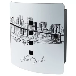 BURG-WÄCHTER Skrzynka na klucze z grafiką Skyline NY BURG-WÄCHTER - Pozostałe narzędzia ogrodowe - miniaturka - grafika 1