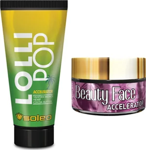 Soleo Soleo Lolli Pop + Słoiczek Beauty Face - Balsamy i kremy do opalania - miniaturka - grafika 1