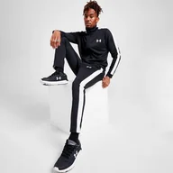 Dresy męskie - UNDER ARMOUR DRES POLY TRACKSUIT CZARNY 1357139001 - Under Armour - miniaturka - grafika 1