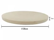 Akcesoria do grilla - Bbq Xl Kamień Do Pizzy Z Kordierytu Ø 38 Cm I Grubości 2 Cm - miniaturka - grafika 1