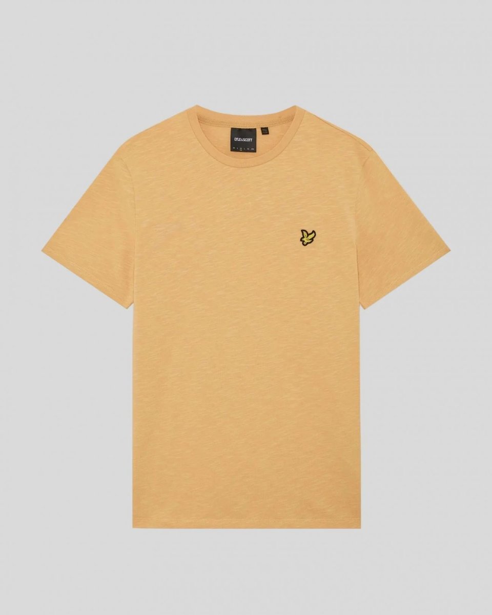 T-shirt męskie lyle and scott 1874 ts2401v fine slub T-shirt y122 honeycom