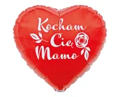 Balony i akcesoria - Balon Foliowy Kocham Cię Mamo, 18" - miniaturka - grafika 1