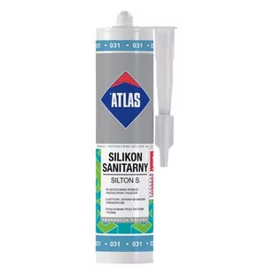 Silikon sanitarny SILTON S 031 błękitny 280 ml Atlas - Silikony - miniaturka - grafika 1