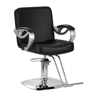 Fotele fryzjerskie - Hair System fotel fryzjerski ZA31 czarny - miniaturka - grafika 1