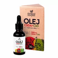 Suplementy naturalne - Kombinat Konopny Olej CBDA + CBD 30 ml - miniaturka - grafika 1