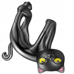 Charms Kot Zawieszka Charms Czarny Kot Charms Trusky - Bransoletki - miniaturka - grafika 1