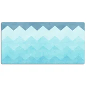 Podkładki na biurko - Ochronna podkładka na biurko Wzór zygzak 120x60 cm, Dywanomat - miniaturka - grafika 1