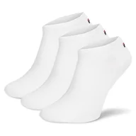 Skarpetki męskie - Skarpety Niskie Męskie Fila F9100-AW24 (3-pack) Biały - miniaturka - grafika 1