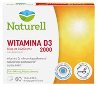 Witaminy i minerały - Naturell USP ZDROWIE Witamina D3 2000 x 60 tabl do ssania INSTANT - miniaturka - grafika 1