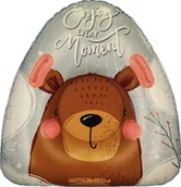 Sanki i ślizgacze - DMUCHANY ŚLIZGACZ ŚNIEŻNY SPOKEY ŚLIZG SANKI MIŚ trójkąt 943412 - miniaturka - grafika 1