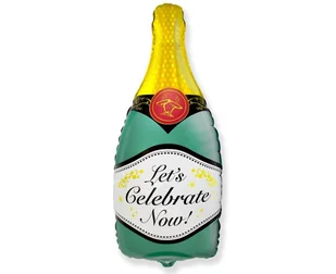 Balon foliowy 24" FX - "Butelka szampana" - Balony i akcesoria - miniaturka - grafika 1