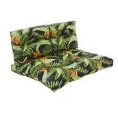 Poduszki ogrodowe - Patio Poduszki na meble z palet Termi 120x80x12 cm 2szt. Strelicja - miniaturka - grafika 1