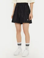 Spodenki damskie - adidas Szorty sportowe Essentials Woven JD1514 Czarny Loose Fit - miniaturka - grafika 1