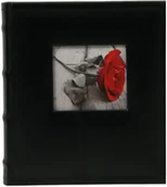 Albumy fotograficzne - Album na zdjęcia wklejane czarny z okienkiem 40 stron - miniaturka - grafika 1