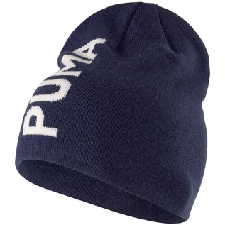 Czapki damskie - Czapka Puma Ess Classic Cuffless Beanie Peaco Senior Granatowa 23433 02 Lumarko! - grafika 1