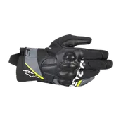 Rękawice motocyklowe - Rękawice Motocyklowe Alpinestars Corozal V3 Drystar Czarny/Ciemnoszary/Fluorescencyjny żółtyM - miniaturka - grafika 1