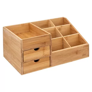 Organizer bambusowy na kosmetyki 3 szufladki 174751 - Kosmetyczki, organizery i kuferki - miniaturka - grafika 1