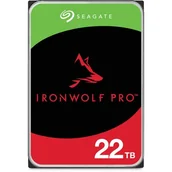 Dyski HDD - Dysk twardy HDD Seagate IronWolf Pro 22TB 3,5" SATA ST22000NT001 - miniaturka - grafika 1