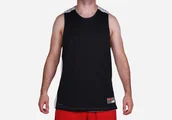 Koszulki męskie - Nike League Reversible Practice Tank Black - miniaturka - grafika 1
