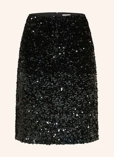Calvin Klein Spódnica Z Cekinami schwarz - Spódnice - miniaturka - grafika 1
