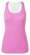 Bielizna sportowa męska - RONHILL koszulka biegowa damska TECH RACE VEST fuchsia/honeydew - miniaturka - grafika 1