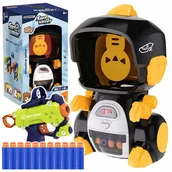 Roboty dla dzieci - Gra Strzelanie Do Celu Robot Tarcza Elektroniczna Zręcznościowa + Pistolet Z2054 - miniaturka - grafika 1