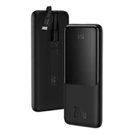 Powerbanki - Baseus Elf Digital Display Power Bank 10000mAh z kablem USB-C Lightning PD 20W Huawei 5A QC PPJL010001 - miniaturka - grafika 1