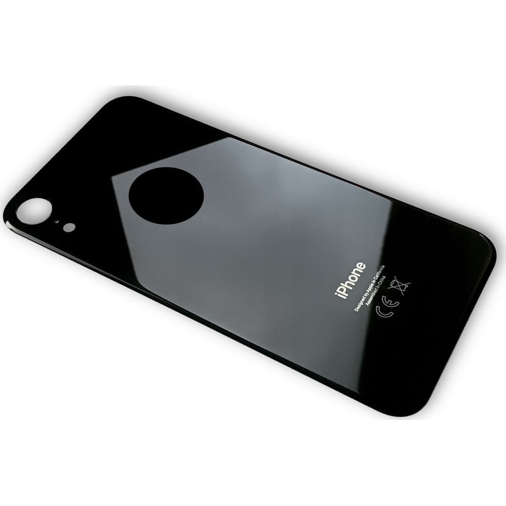 Tylna szyba klapka baterii iPhone XR czarna