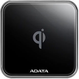 Adata Ładowarka Indukcyjna 2A 10W Fast Charge czarny (CW0100) - Ładowarki do telefonów - miniaturka - grafika 1