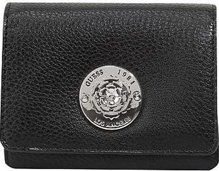Guess Guess, Belle, Leather, Wallet, Small, Black, For Women For Women - Portfele - miniaturka - grafika 1