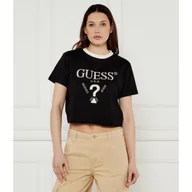 Koszulki i topy damskie - GUESS ACTIVE T-shirt FILANTA Cropped Fit - miniaturka - grafika 1