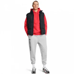Męskie spodnie dresowe Under Armour UA Icon Flc 24/7 Jgr - szare - Spodnie męskie - miniaturka - grafika 1