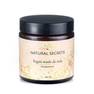 Kremy dla dzieci - Natural Secrets, Bogate masło do ciała - bezzapachowe dla dzieci, 100 ml - miniaturka - grafika 1